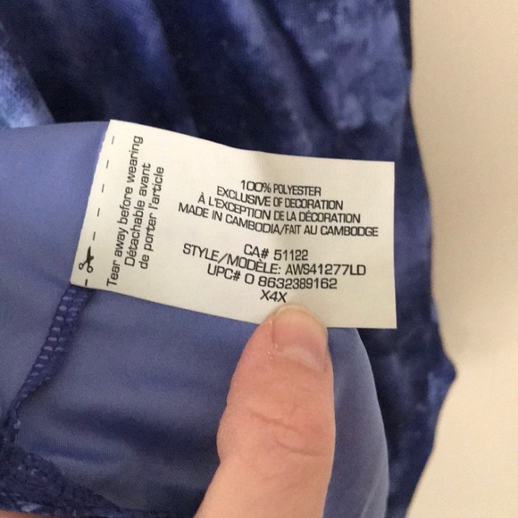 ATHLETIC WORKS Racer Back Tank Polyester NWT - Picture 5 of 6